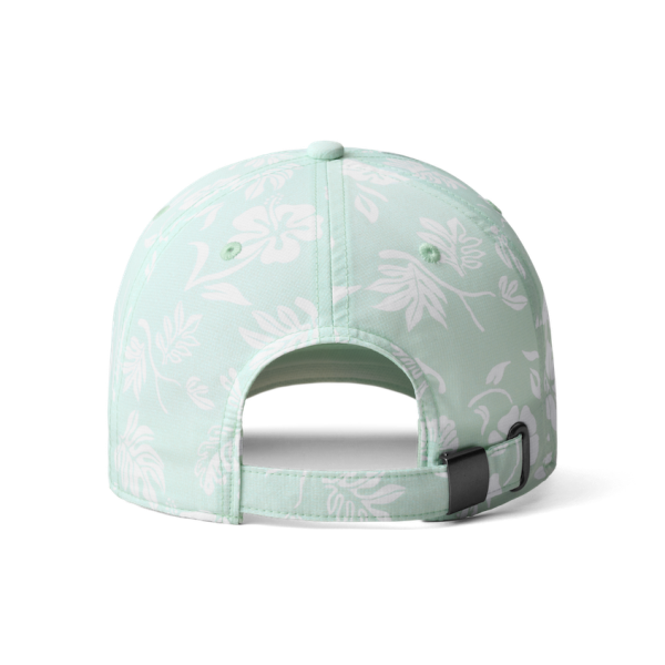 Ice Blue Yeti Floral Print Baseball Cap Hats | FBOZSU-520