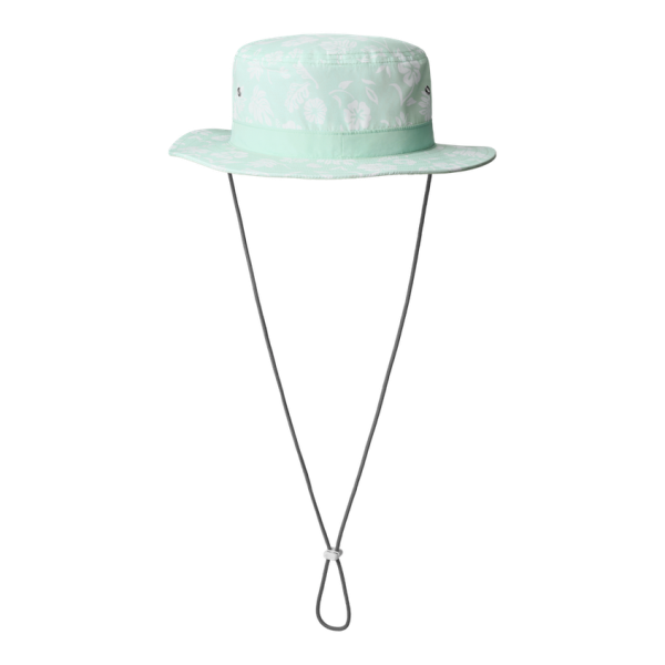 Ice Blue Yeti Floral Print Boonie Hat Hats | VNMXKI-690