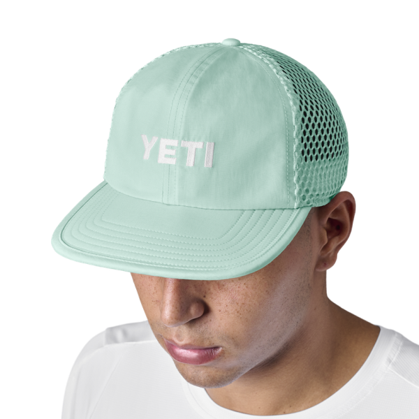 Ice Blue Yeti Logo Performance HAT Hats | QIZGXB-815