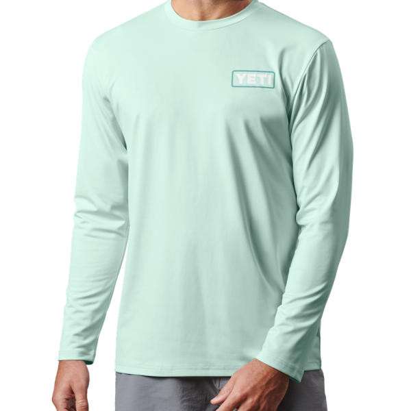 Ice Mint Yeti Ambassador Flies Long Sleeve Sunshirt Sunshirts | GAMRIK-608