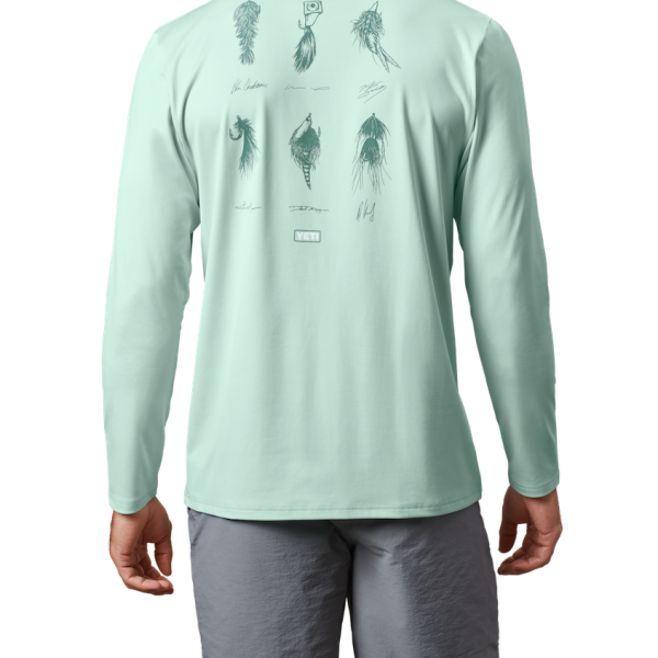 Ice Mint Yeti Ambassador Flies Long Sleeve Sunshirt Sunshirts | GAMRIK-608