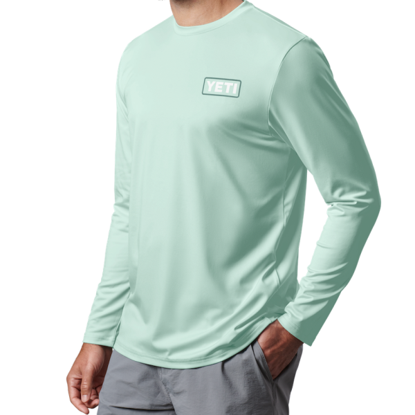 Ice Mint Yeti Ambassador Flies Long Sleeve Sunshirt Sunshirts | GAMRIK-608