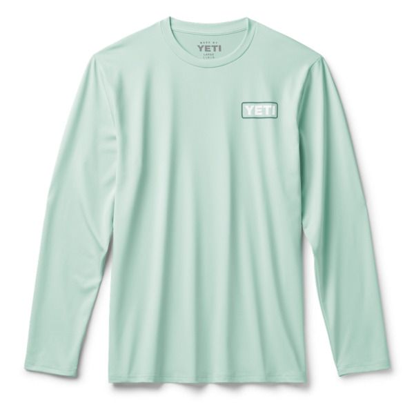 Ice Mint Yeti Ambassador Flies Long Sleeve Sunshirt Sunshirts | GAMRIK-608