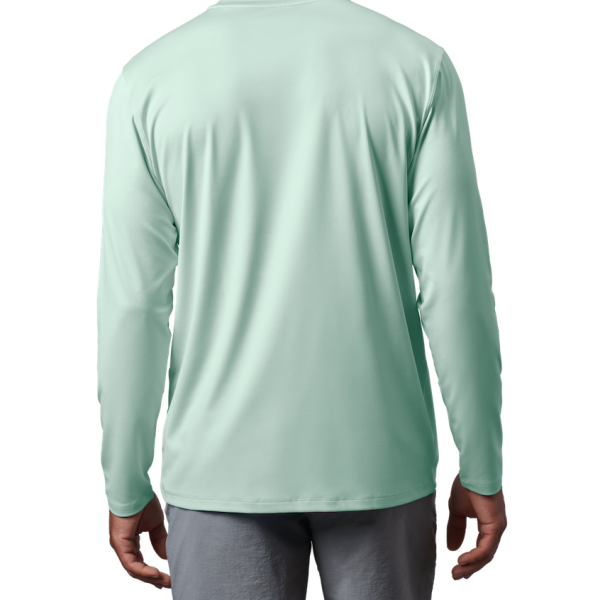 Ice Mint Yeti Pocket Long Sleeve Sunshirt Sunshirts | KABZNH-940