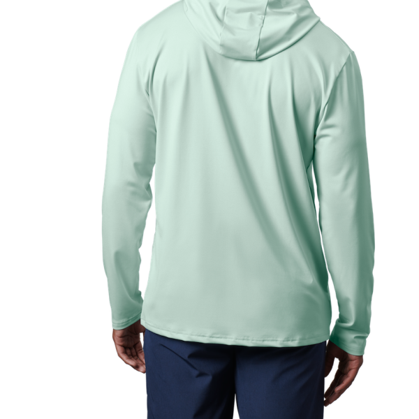 Ice Mint Yeti Wave Logo Badge Hooded Long Sleeve Sunshirt Sunshirts | OGDEIR-439