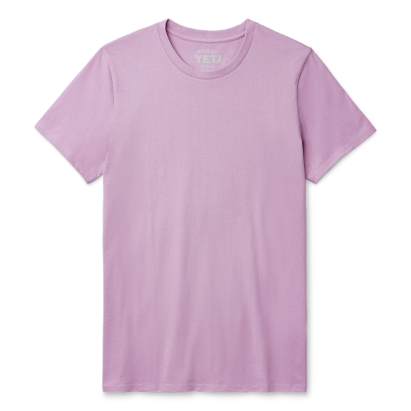 Lavender Yeti Women's Built For The Wild Short Sleeve T-Shirt Short Sleeve T-Shirt | UONMZG-318