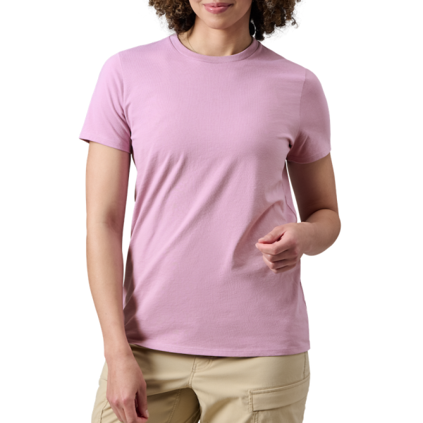 Lavender Yeti Women's Built For The Wild Short Sleeve T-Shirt Short Sleeve T-Shirt | UONMZG-318