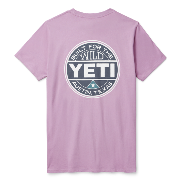 Lavender Yeti Women\'s Built For The Wild Short Sleeve T-Shirt Short Sleeve T-Shirt | UONMZG-318