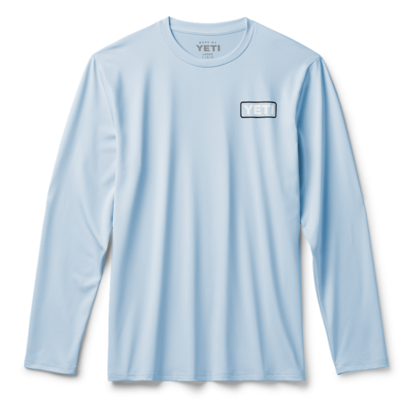 Light Blue Yeti Ambassador Flies Long Sleeve Sunshirt Sunshirts | CQIPMY-629