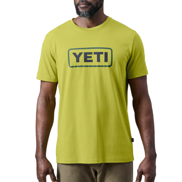 Moss Yeti Badge Logo Short Sleeve T-Shirt Short Sleeve T-Shirt | WKMLAG-784