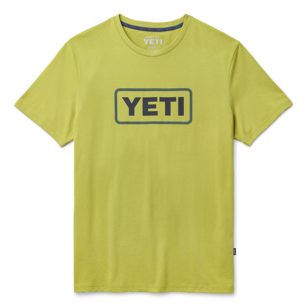 Moss Yeti Badge Logo Short Sleeve T-Shirt Short Sleeve T-Shirt | WKMLAG-784