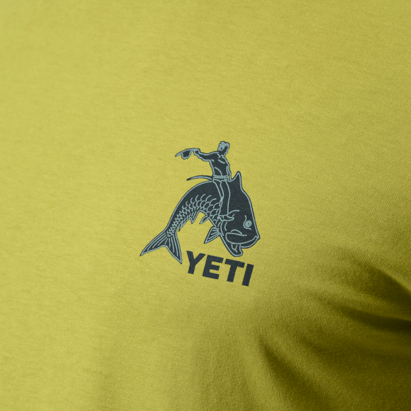 Moss Yeti Tarpon Cowboy Short Sleeve T-Shirt Short Sleeve T-Shirt | ZQTBVE-293