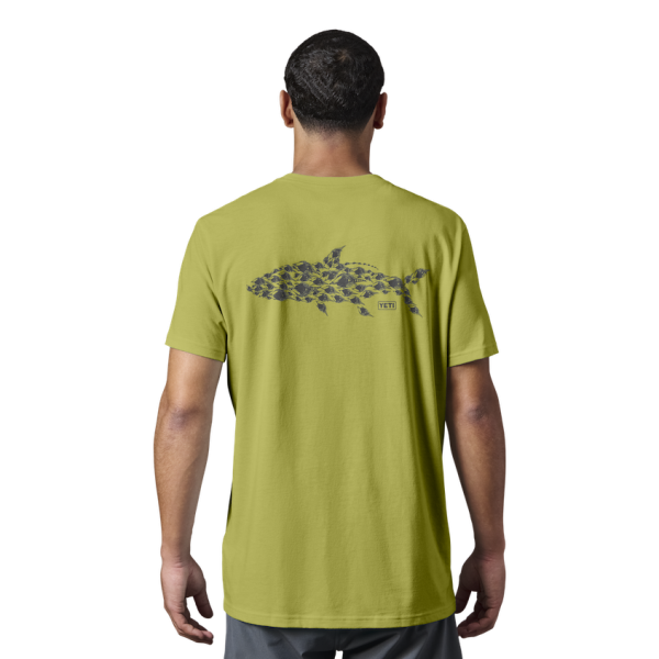 Moss Yeti Tarpon Flies Short Sleeve Tee Short Sleeve T-Shirt | VJHWMC-807