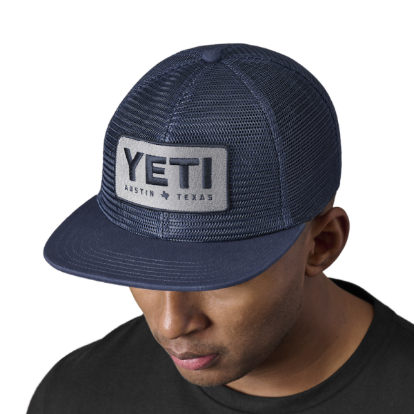 Navy Yeti Austin Mesh Hat Hats | ZQSBGV-621