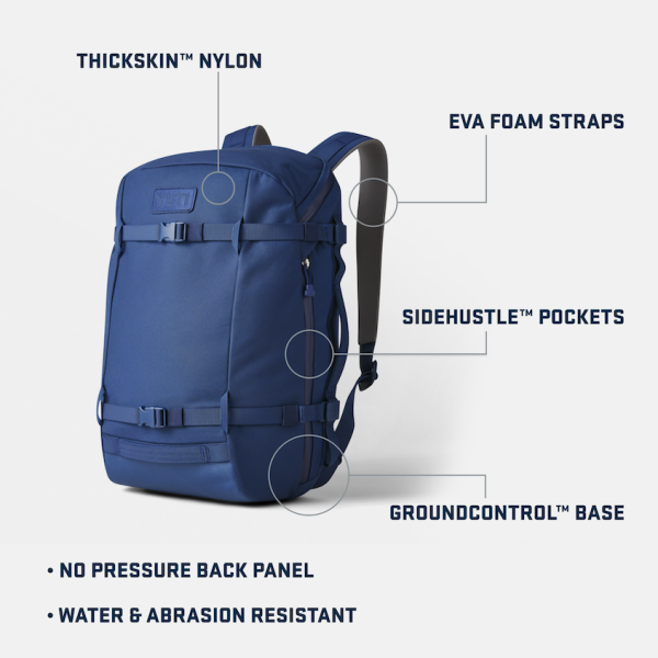 Navy Yeti Crossroads 22L Backpack Backpacks | TDALNQ-186