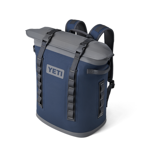 Navy Yeti Hopper M20 Soft Backpack Cooler Soft Coolers | ZRSELV-751