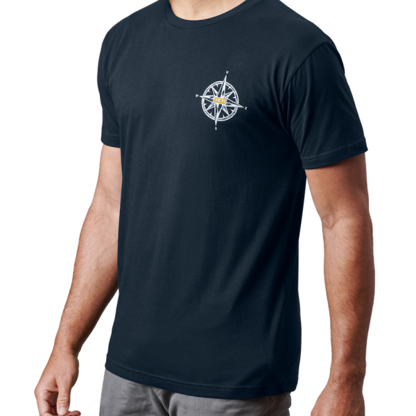 Navy Yeti Open Seas Short Sleeve T-Shirt Short Sleeve T-Shirt | YVZTGH-312