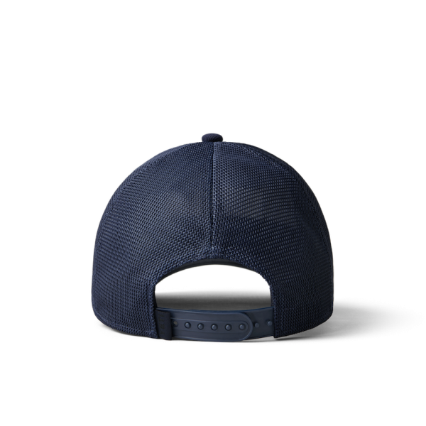 Navy Yeti Patch On Patch Trucker Hat Hats | JARYTB-208