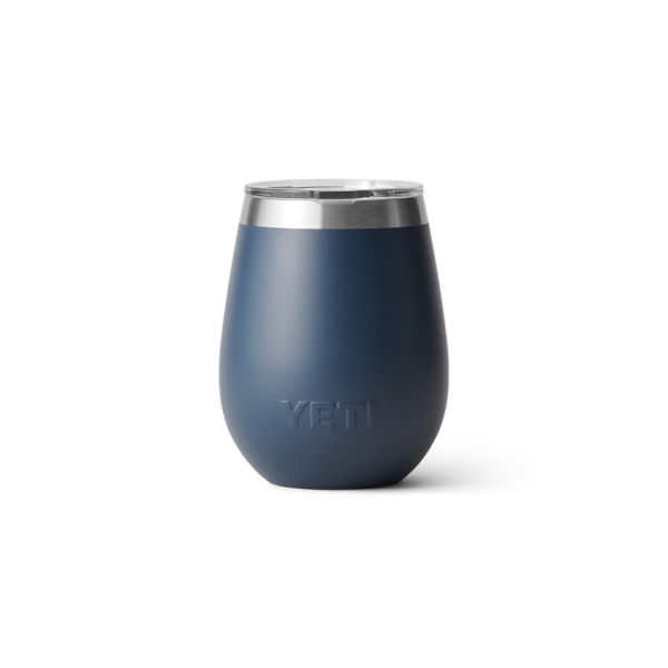 Navy Yeti Rambler 10 oz Wine Tumbler Beer & Barware | XOARDN-172