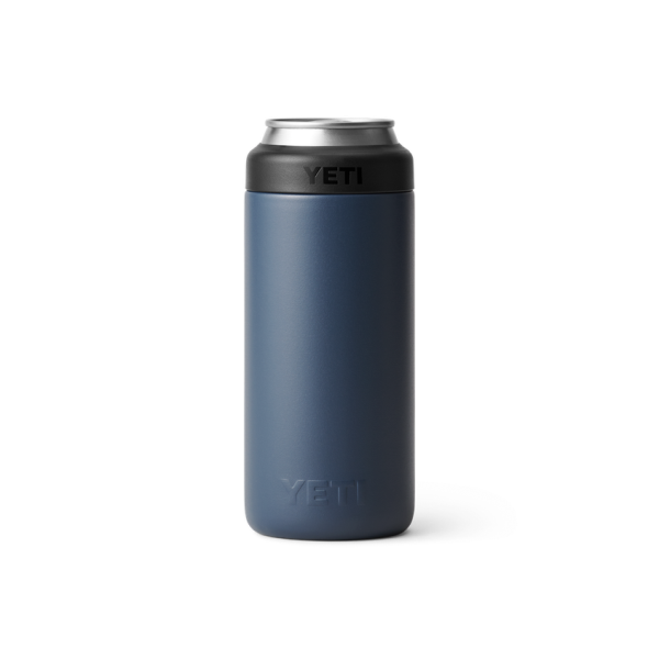 Navy Yeti Rambler 12 oz Colster Slim Can Cooler Beer & Barware | NWAQDG-791