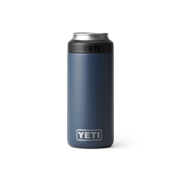 Navy Yeti Rambler 12 oz Colster Slim Can Cooler Beer & Barware | NWAQDG-791