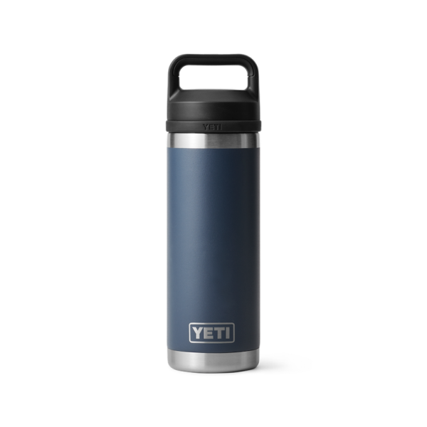 Navy Yeti Rambler 18 oz Water Bottle Water Bottles & Jugs | BXUTWL-035