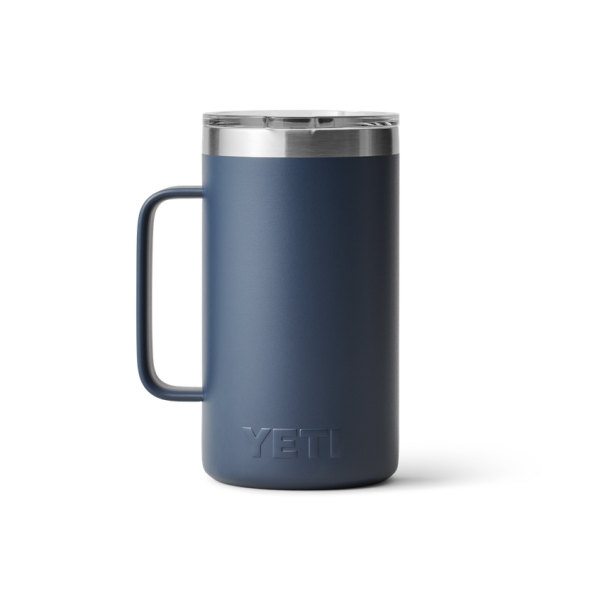 Navy Yeti Rambler 24 oz Mug Coffee & Mugs | EDNAKQ-102