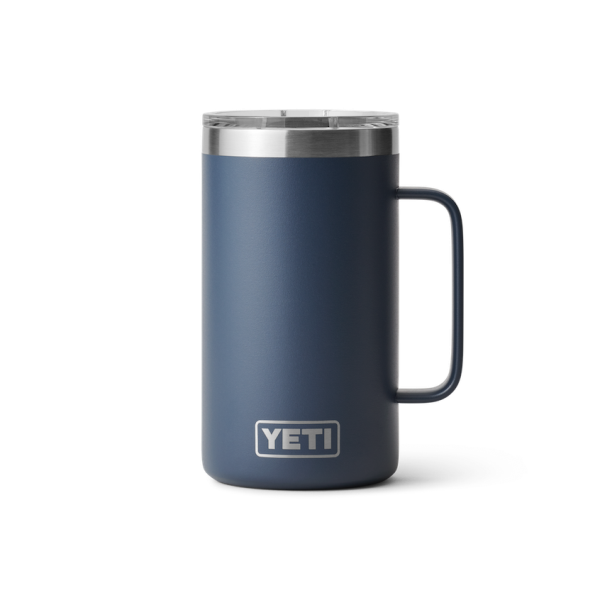 Navy Yeti Rambler 24 oz Mug Coffee & Mugs | EDNAKQ-102