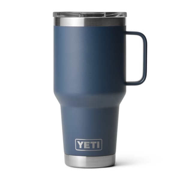 Navy Yeti Rambler 30 oz Travel Mug Tumblers | ENFLSQ-412