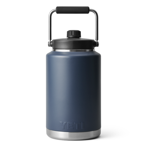 Navy Yeti Rambler One Gallon Water Jug Water Bottles & Jugs | TEPCNM-371