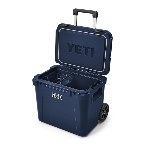 Navy Yeti Roadie 60 Wheeled Cooler Wheeled Coolers | BRNTIF-648