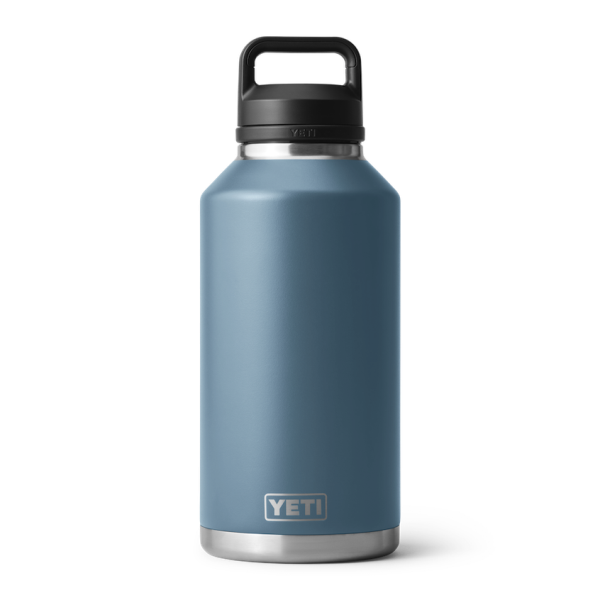 Nordic Blue Yeti Rambler 64 oz Water Bottle Water Bottles & Jugs | LAQHRO-532