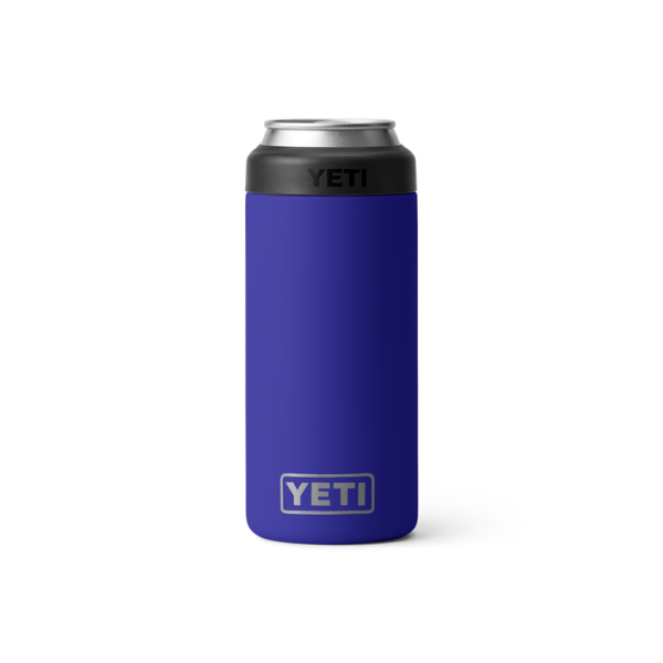 Offshore Blue Yeti Rambler 12 oz Colster Slim Can Cooler Beer & Barware | PJGMTD-706