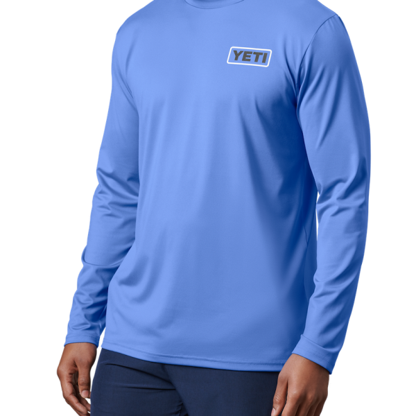 Offshore Blue Yeti Tarpon Long Sleeve Sunshirt Sunshirts | MQLAWH-639