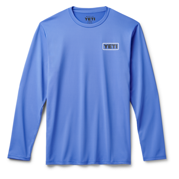 Offshore Blue Yeti Tarpon Long Sleeve Sunshirt Sunshirts | MQLAWH-639