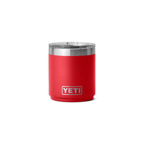 Rescue Red Yeti Rambler 10 oz Stackable Lowball Beer & Barware | NHCDEB-157