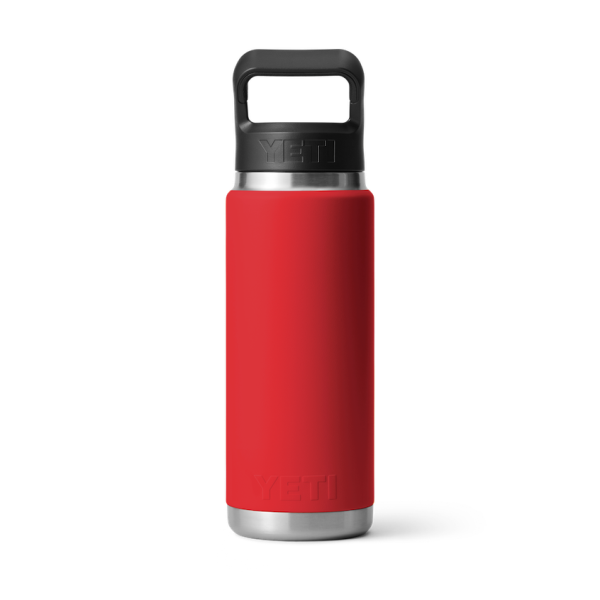 Rescue Red Yeti Rambler 26 oz Water Bottle Straw Drinkware | RDUSYE-579