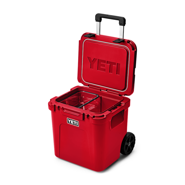 Rescue Red Yeti Roadie 48 Wheeled Cooler Wheeled Coolers | HZRFUE-715