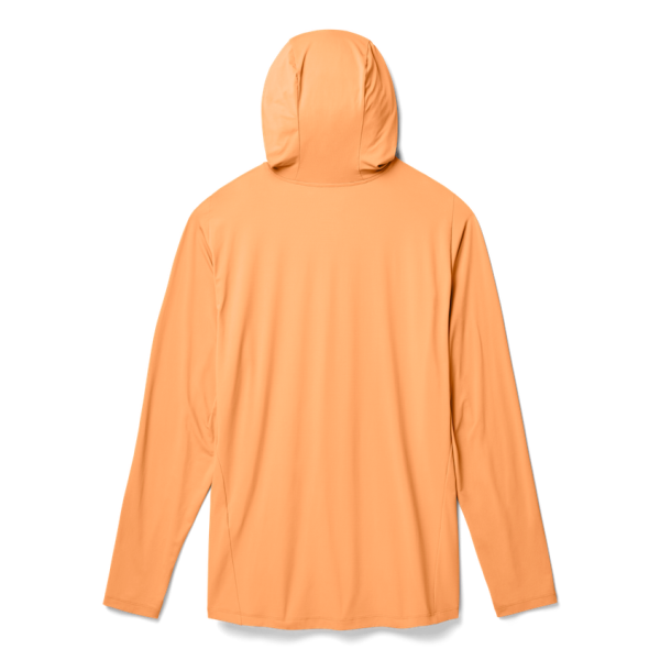 Salmon Yeti Hooded Long Sleeve Sunshirt Sunshirts | OKULAG-038