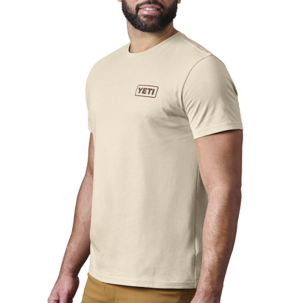 Sand Yeti Built for the Wild Turkey Feather Short Sleeve Tee Short Sleeve T-Shirt | AFWJTV-493