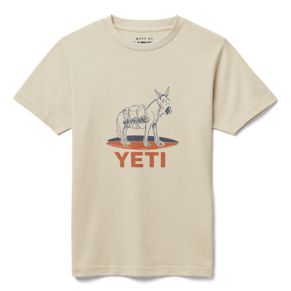 Sand Yeti Kids\' Surfing Mule Short Sleeve Tee Short Sleeve Tee | TJAUHV-590