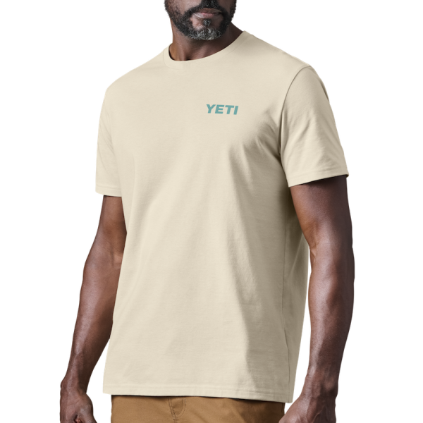 Sand Yeti Tarpon Flies Short Sleeve Tee Short Sleeve T-Shirt | NLTMBG-039