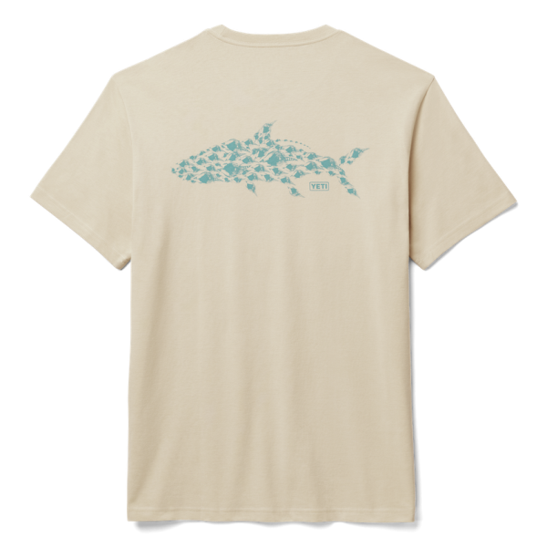 Sand Yeti Tarpon Flies Short Sleeve Tee Short Sleeve T-Shirt | NLTMBG-039