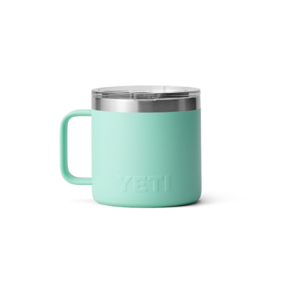 Seafoam Yeti Rambler 14 oz Mug Coffee & Mugs | KAZFRC-719