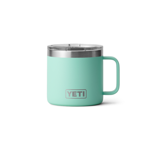 Seafoam Yeti Rambler 14 oz Mug Coffee & Mugs | KAZFRC-719