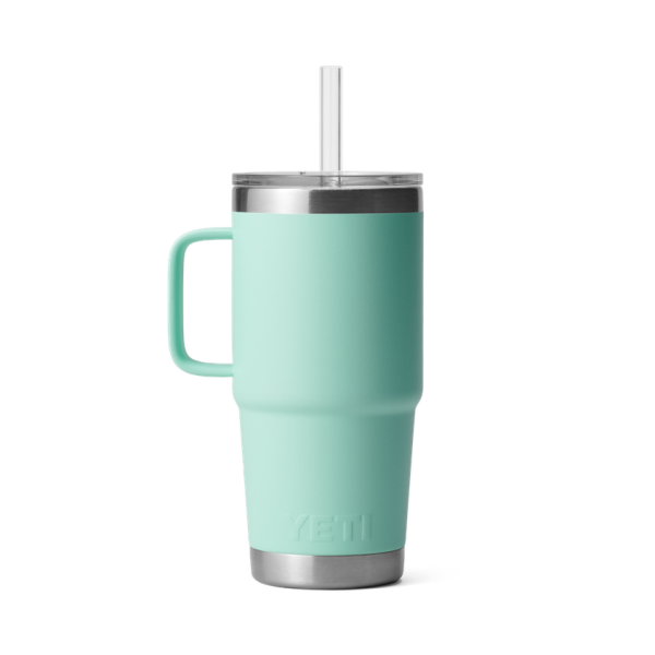 Seafoam Yeti Rambler 25 oz Mug Straw Drinkware | LQIUAS-187