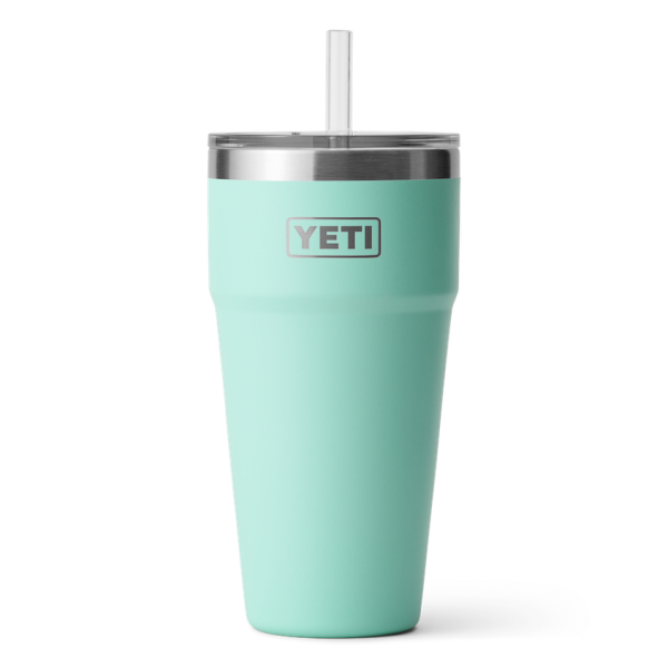 Seafoam Yeti Rambler 26 oz Stackable Cup Straw Drinkware | GNTRSE-857