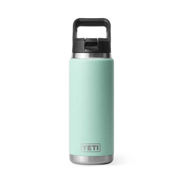 Seafoam Yeti Rambler 26 oz Water Bottle Straw Drinkware | UEBDJO-436