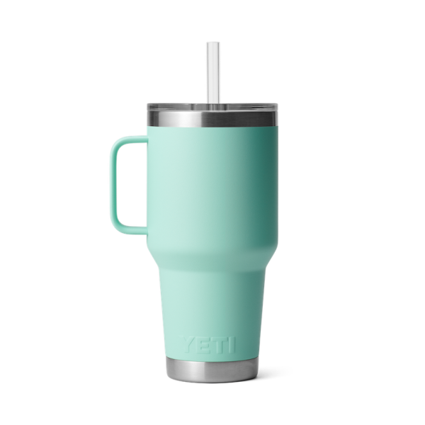 Seafoam Yeti Rambler 35 oz Mug Straw Drinkware | ESKHQD-580