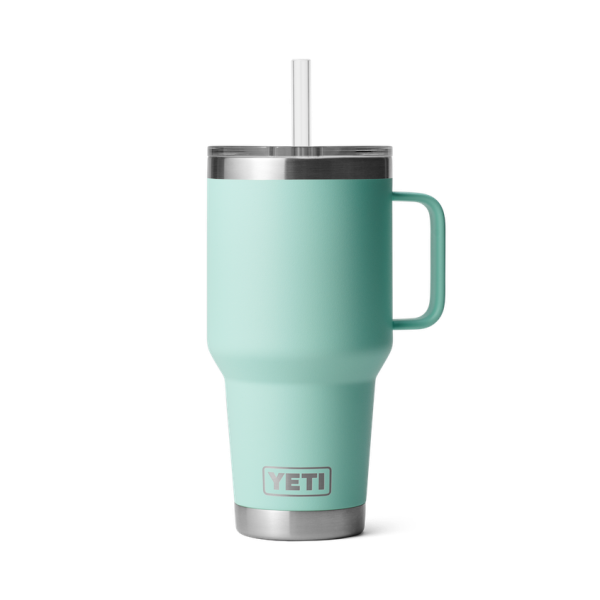 Seafoam Yeti Rambler 35 oz Mug Straw Drinkware | ESKHQD-580